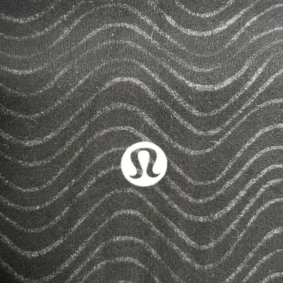 LULULEMON Align High-Rise Pant 25" Aqueous Emboss Black {YY16} - Picture 4 of 6